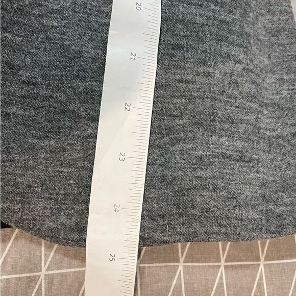 J. Crew Gray Navy Wool Cotton Blend Blazer Size 4 Lightweight Unstruckted - Picture 10 of 11